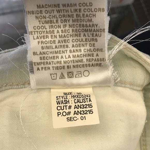 Joe's Ankle Cigarette Jeans in Calista Wash NWT W30 - Picture 11 of 16